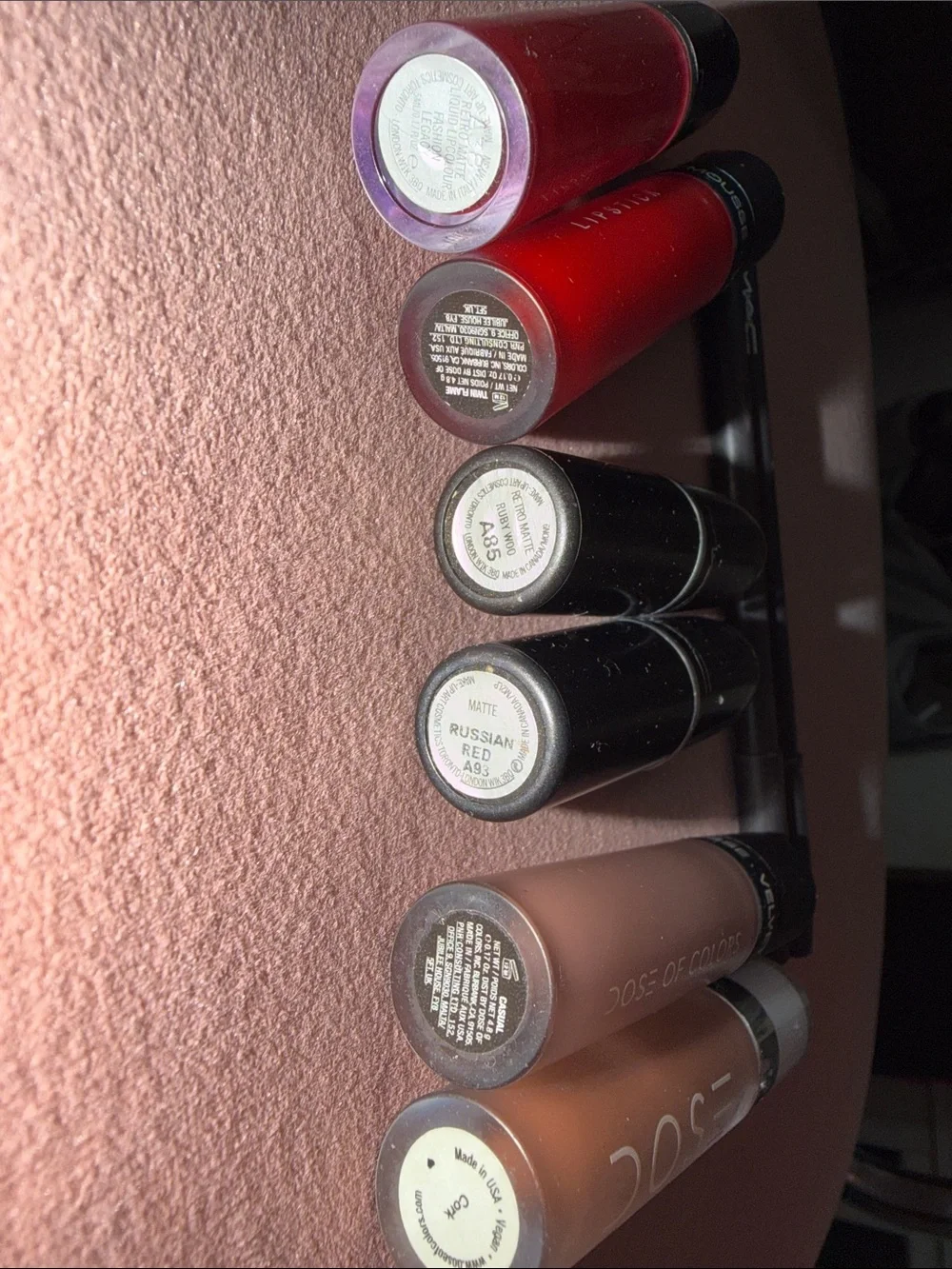 Lip Bundle - Bright Red and Nude